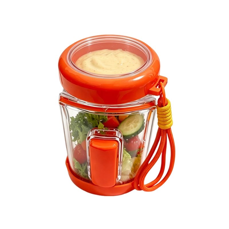 Meal Prep Jar Salad - ABDJ-누수방지 샐러드 용기 휴대용 샐러드 병(드레싱
