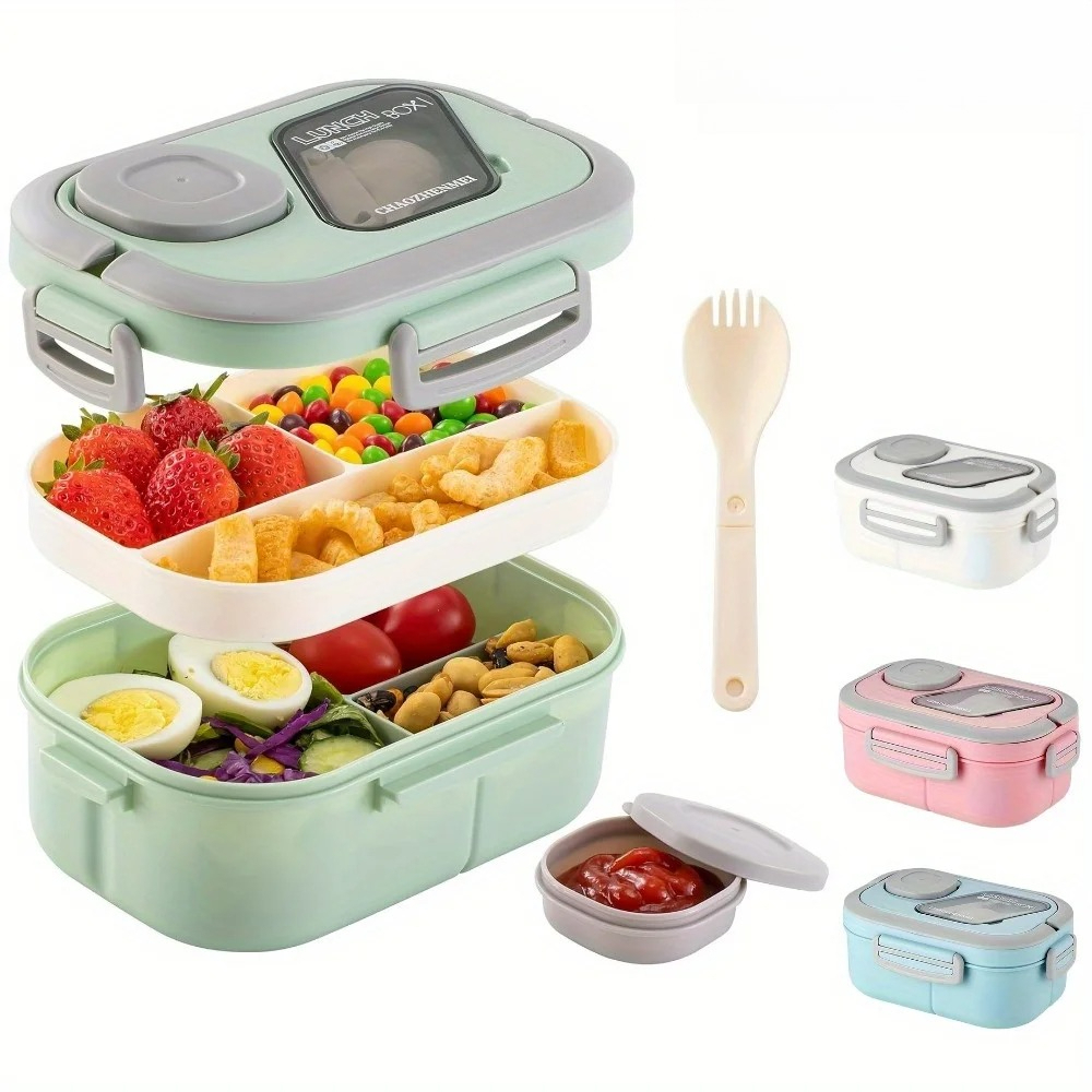 Salad Container Jar - 벤토 런치 박스 샐러드 컨테이너 대용량