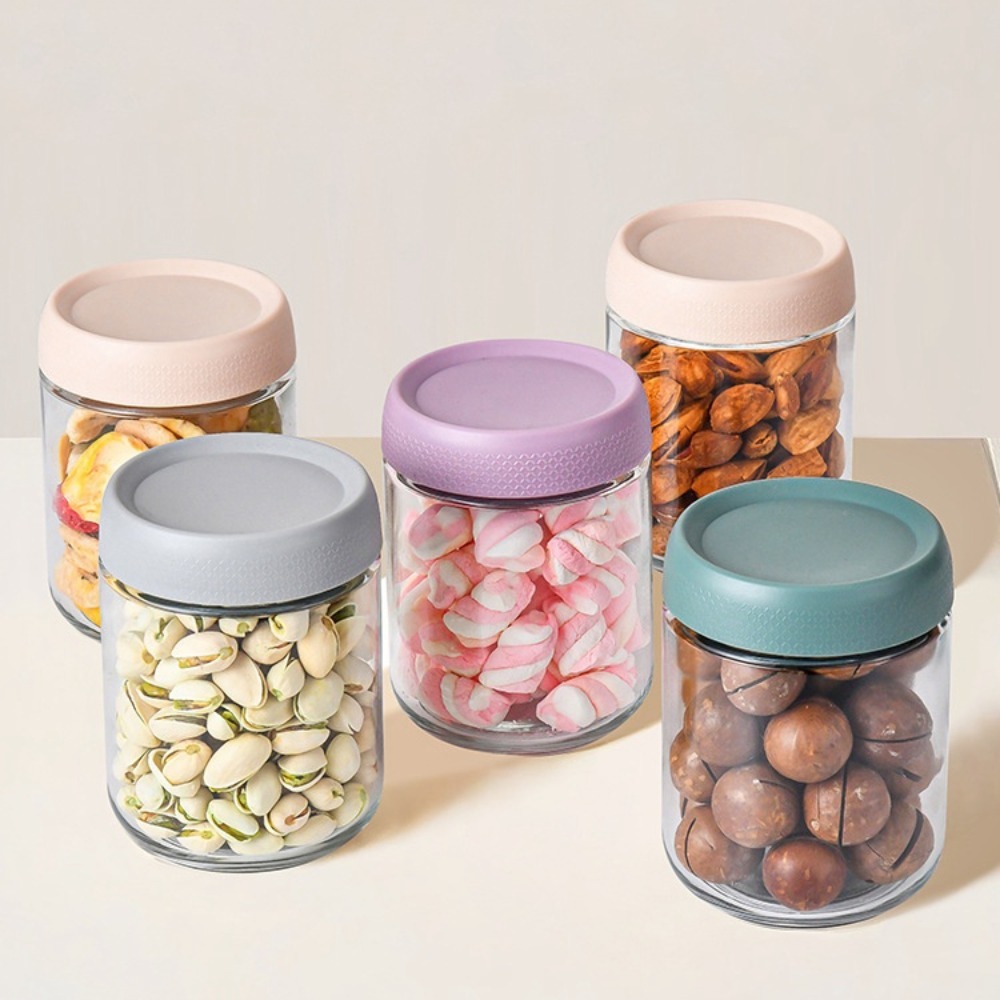 Meal Prep Overnight Oats - 2개입 480ml 16oz 오버나이트 오트밀 용기(뚜껑