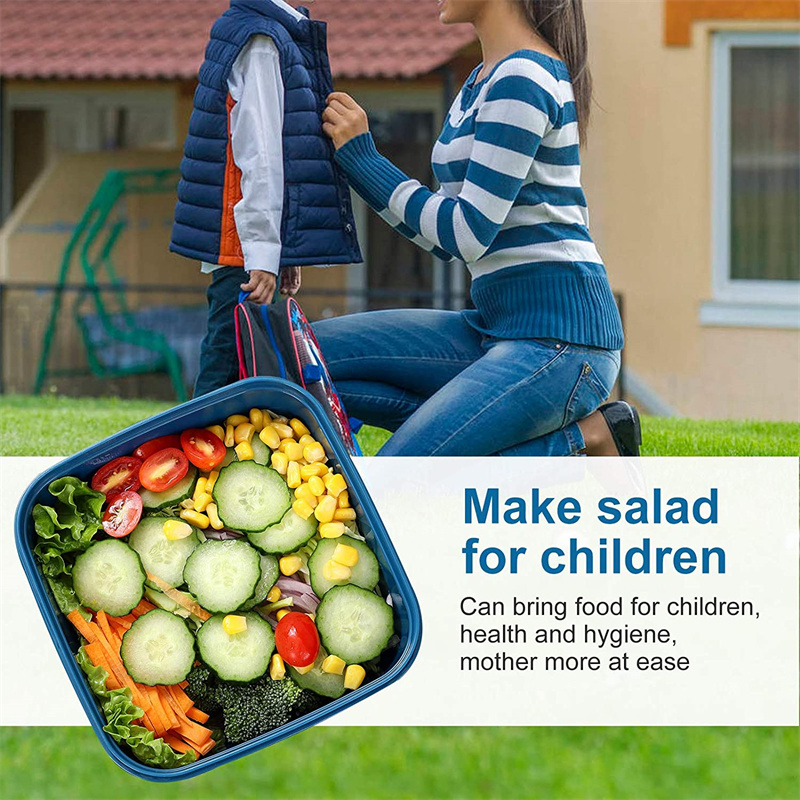 휴대용 샐러드 점심 용기 샐러드 그릇 대형 도시락 상자 - Salad Container Jar 리뷰 및 가격