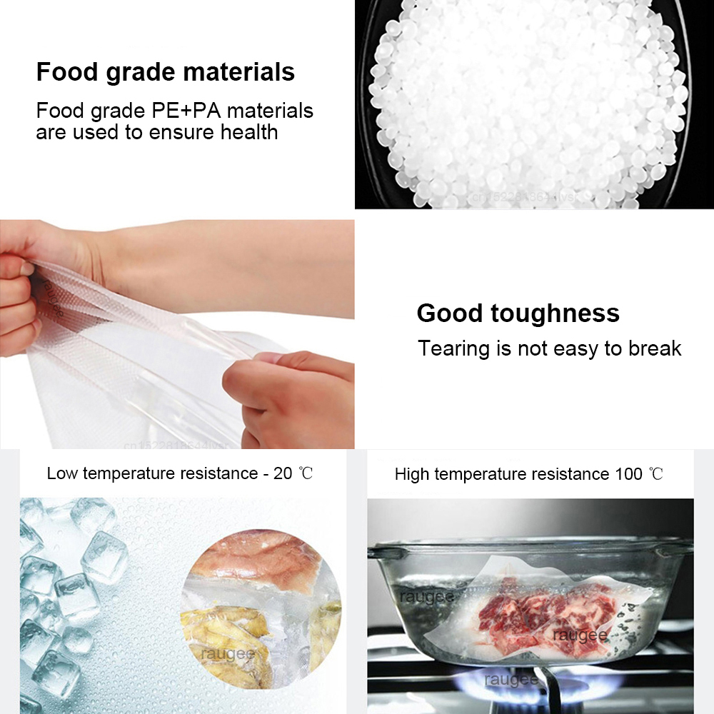 진공 포장 백 식품에 대 한 100pcs 진공 실러 기 - Meal Prep Vacuum Seal Containers 리뷰 및 가격