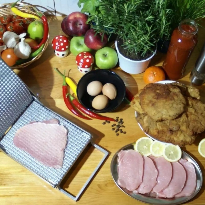 1개입, 스테인리스 스틸 재질의 수동식 고기 다지기 도 - Meal Prep Chicken 리뷰 및 가격