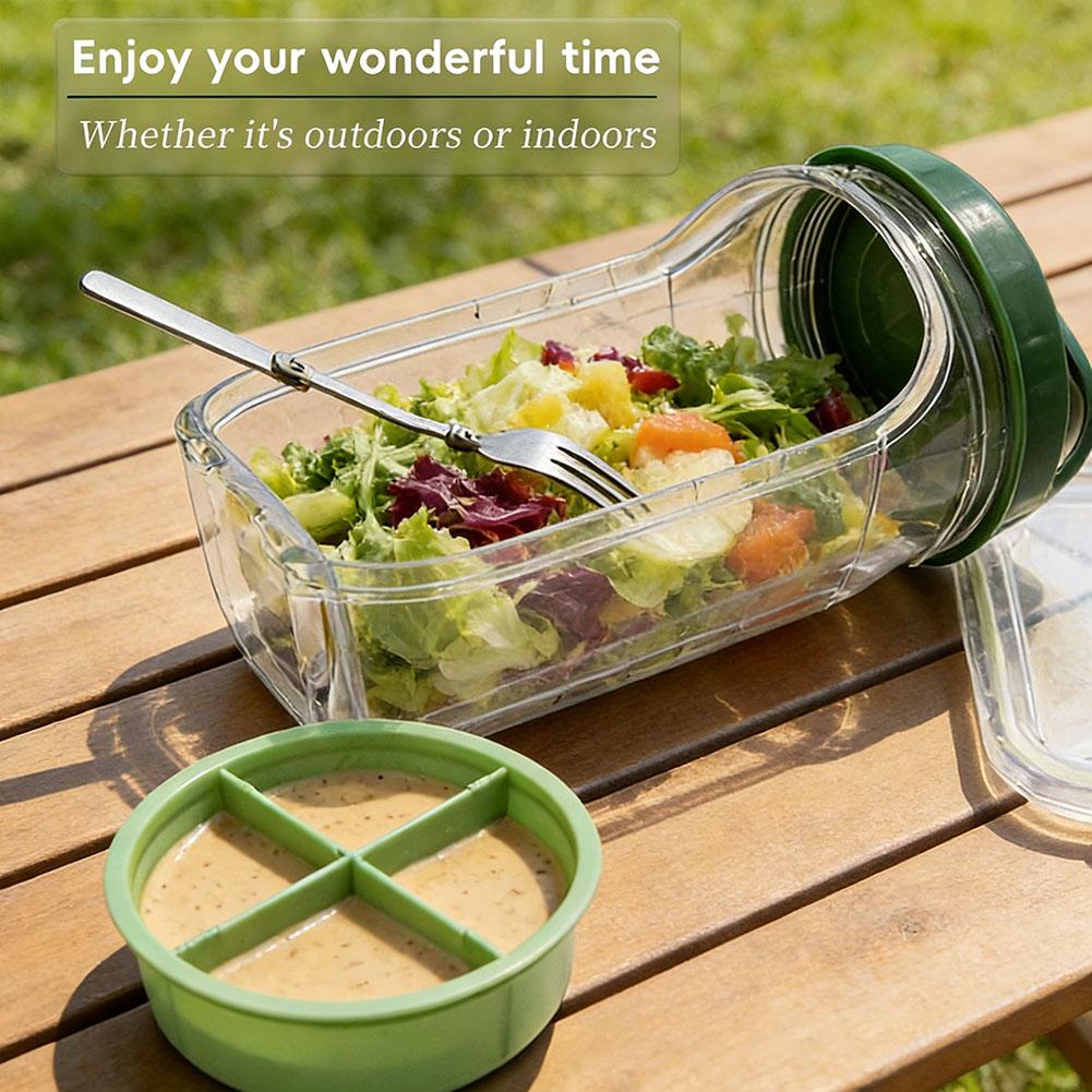 새지 않는 플라스틱 샐러드 용기, 측면 개방형 뚜껑,  - Salad Container Jar 리뷰 및 가격