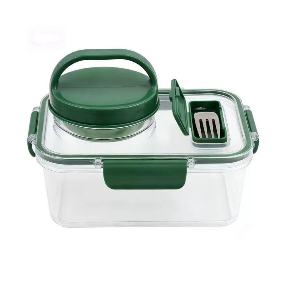 새지 않는 샐러드 박스 2팩 샐러드 용기, 드레싱 컵과 - Meal Prep Jar Salad 리뷰 및 가격
