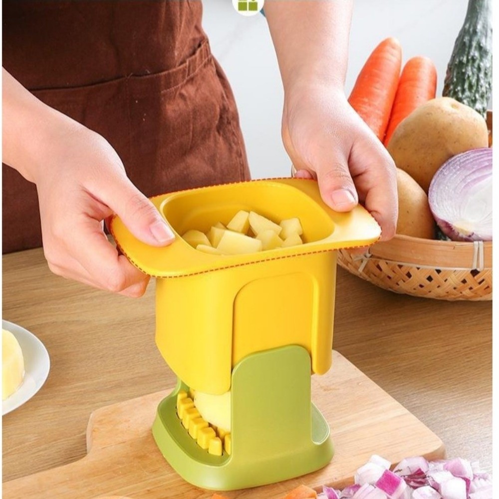 다기능 야채 다지기 수동 압력식 양파 슬라이서 2-in - Meal Prep Potatoes 리뷰 및 가격