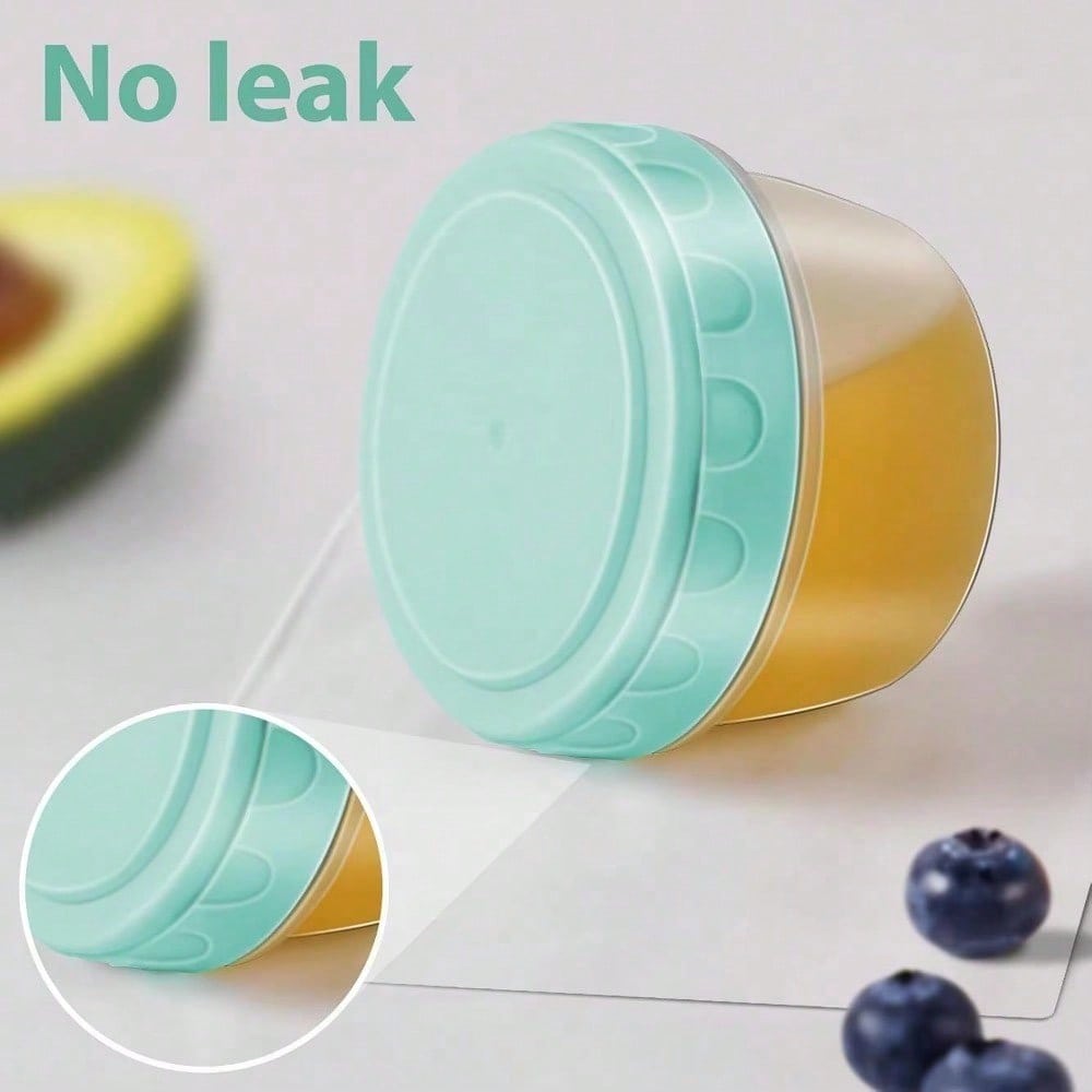 1-6팩 2.7온스 샐러드 드레싱 용기 (뚜껑 포함)  - Salad Container Jar 리뷰 및 가격