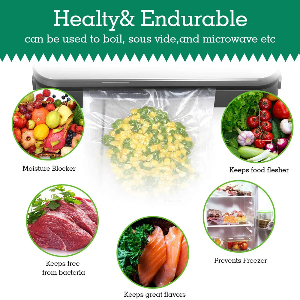 진공 포장기 포장용 Sous Vide 롤 백 진공 실러 - Meal Prep Vacuum Seal Containers 리뷰 및 가격